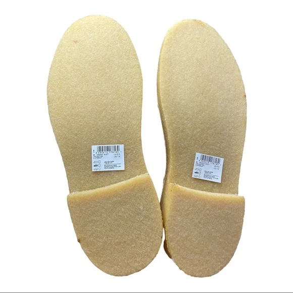 Clarks Desert Boots Brown Leather Size 7M - Picture 10 of 11